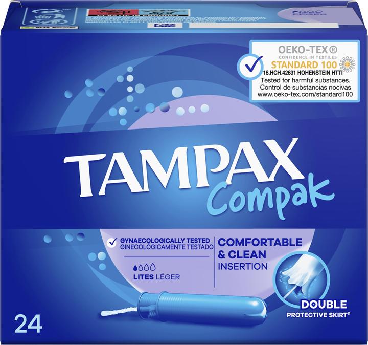Actual product image Tampax Compak (24 x, Mini)