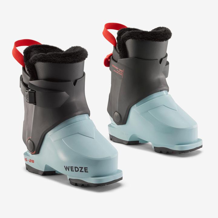 Image du produit Wedze Chaussures de ski enfants taille réglable - 100 bleu (26, 27, 28)