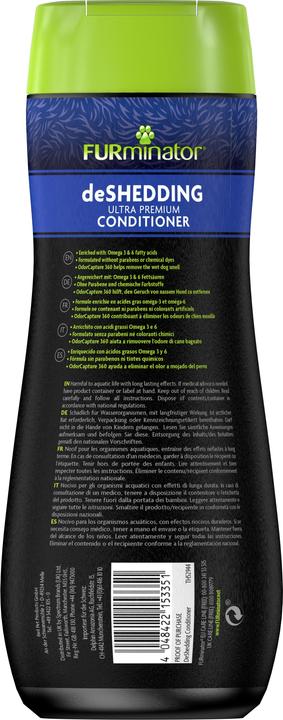 Image du produit FURminator ius FURMINATORIUS Ultra Premium 473 ml Nutriment pour la réduction des glandes (Chien, 473 ml)