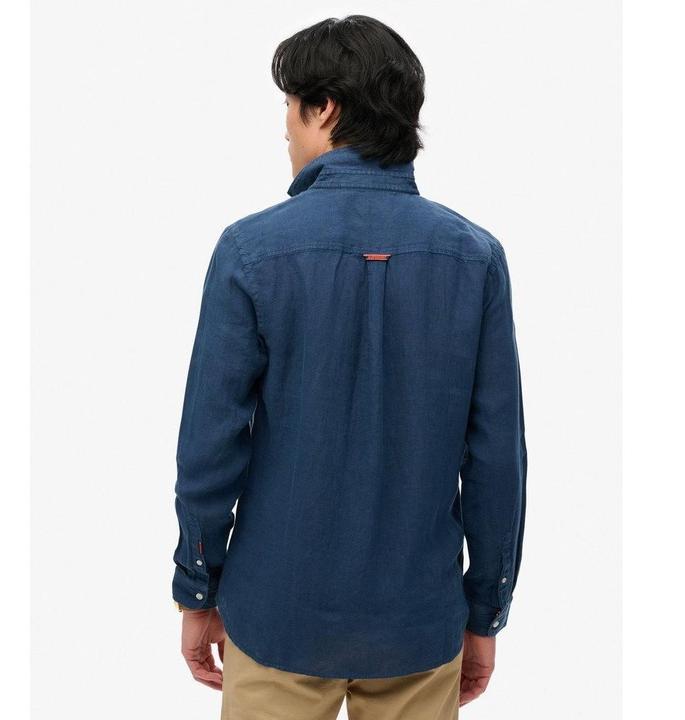 Produktbild Superdry Vacation Hemd mit langen Ärmeln aus Leinen (S)