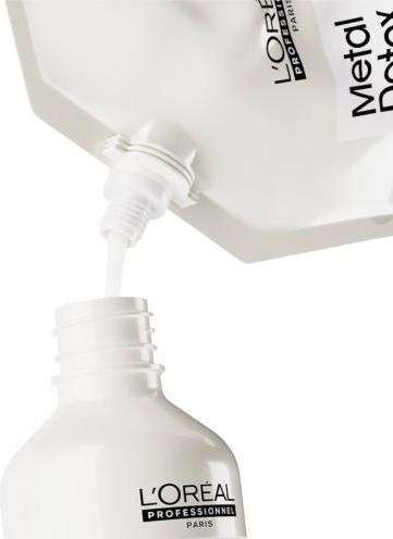 Produktbild L'Oréal Professionnel Metal Detox Shampoo Sulfatfrei für Bruch- und Farbschutz Glättende (500 ml, Flüssiges Shampoo)