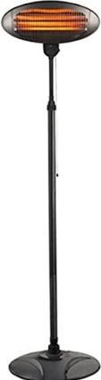 Actual product image Tepro Garden patio spotlight 2000W black (2000 W)