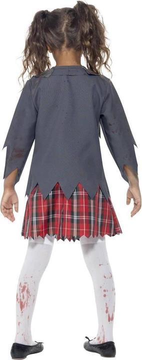Actual product image Smiffys Childrens/Kids Zombie School Girl Costume Set (146, 152)
