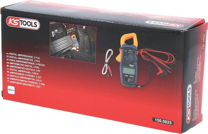 Immagine prodotto KS Tools Set di pinze digitali per Ampere 600A, 3 pezzi.