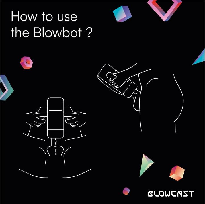 Actual product image Blowcast Blowbot