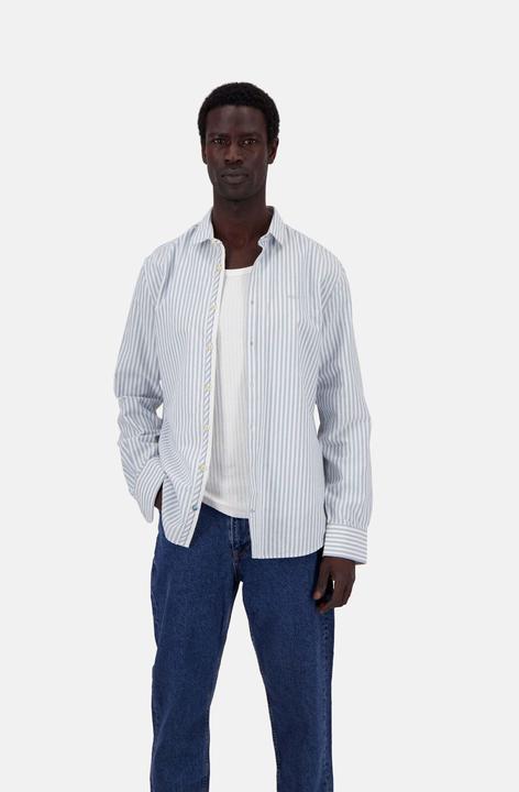Colours & Sons Langarmhemd Shirt-Soft Oxford Stripes