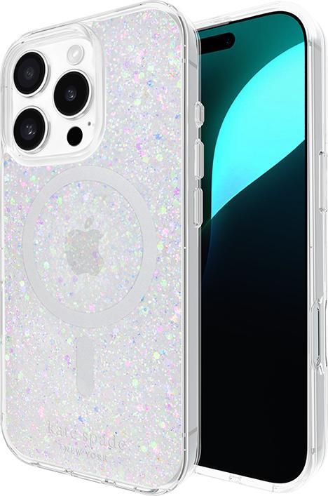 Kate Spade Protective MagSafe - Étui pour iPhone 16 Pro (paillettes encombrantes) (Apple iPhone 16 Pro)