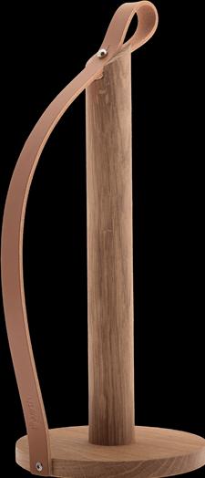 Produktbild Piffany Copenhagen byWirth Hands On Tisch-Papierhandtuchhalter Leder, Metall, Eiche Braun, Holz
