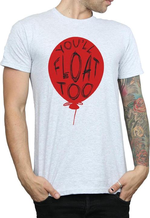 Immagine prodotto Universal Textiles Pennywise You'll Float Too Maglietta Uomo (XXL)