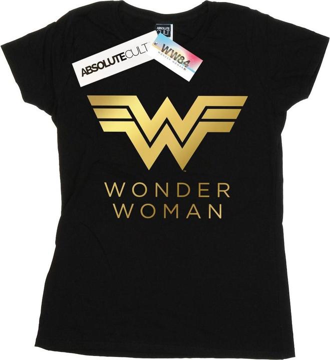 Immagine prodotto Wonder Woman 84 Golden Logo Maglietta Donna (L)