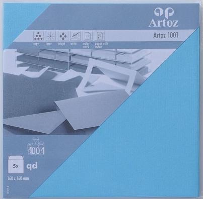 Actual product image Artoz 1001 envelopes (16 x 16 cm, 5 x)