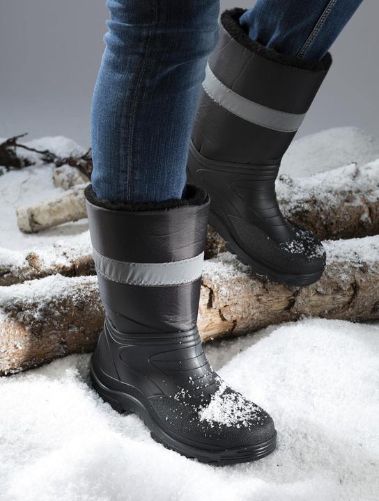 Produktbild Feldtmann Winterschlupfstiefel Skagen Gr.41 schwarz PVC/Nyl.m.Reflexstreifen (41)