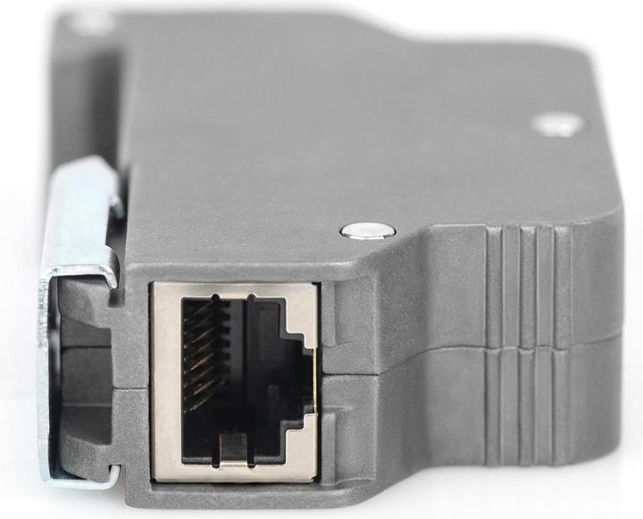 Produktbild Digitus PoE Surge Protector (RJ45), DIN-Schienenmontage, Indoor (Überspannungsschutzadapter)