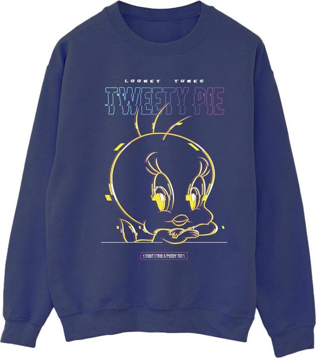 Image du produit Looney Tunes - Sweat TWEETY GLITCH - Femme (L)
