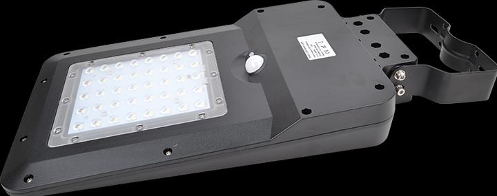 Image du produit Tracon LED Solar Strassenleuchte mit Bewegungsmelder (1600 lm, IP65)