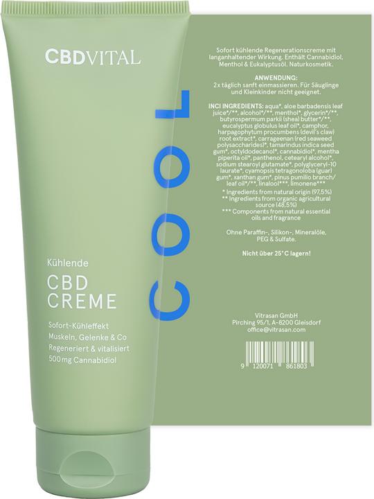 Produktbild CBD Vital Biokosmetik (Körpercreme, 100 ml)