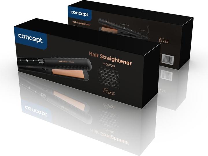 Actual product image Concept VZ6020 Hair Styling Tool Straightener Black Bronze 46 W 2 5 m (Straightening iron)