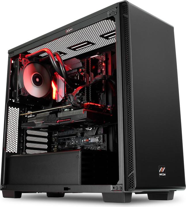 Produktbild Mifcom SAVAGE GTX 1080 Ti Ultimate (Intel Core i7-7700K, 32 GB, 500 GB, GeForce GTX 1080 Ti)
