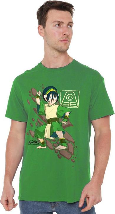 Actual product image Avatar: The Last Airbender Mens Rock Slide Toph T-Shirt (3XL)