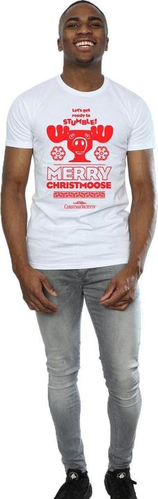 Immagine prodotto National Lampoon´s Vacation National Lampoon's Christmas Vacation Merry Christmoose Maglietta Uomo (L)