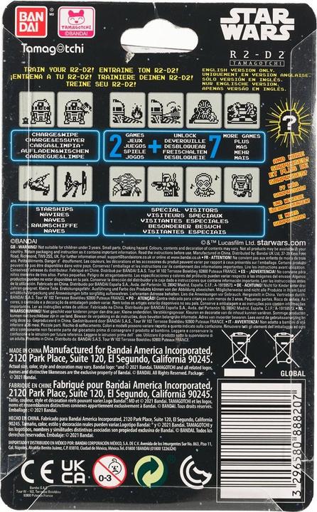 Image du produit Bandai Tamagotchi : Star Wars White (Allemand, Français, Multilingue, Italien, Anglais)