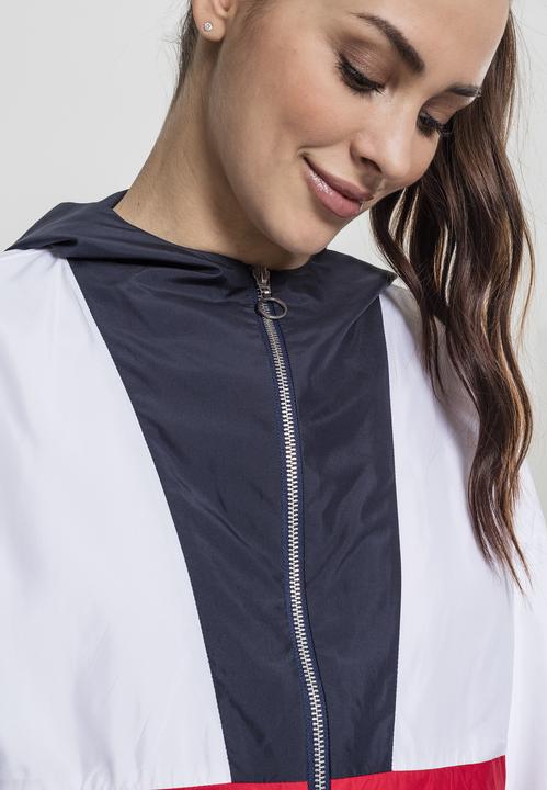 Actual product image Urban Classics Ladies 3-Tone Oversize Windbreaker (L)