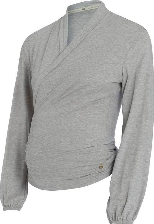 Baby's only Babys Only Umstandsmode Wickeltop Glow, dusty grey