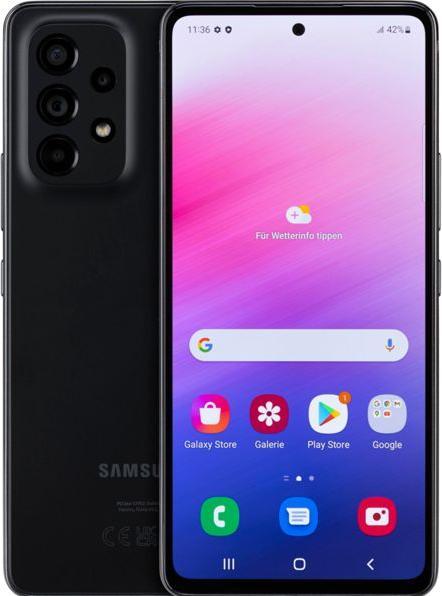 Actual product image Samsung Galaxy A53 5G Enterprise Edition (128 GB, Awesome Black, 6.50", Dual SIM, 64 Mpx, 5G)