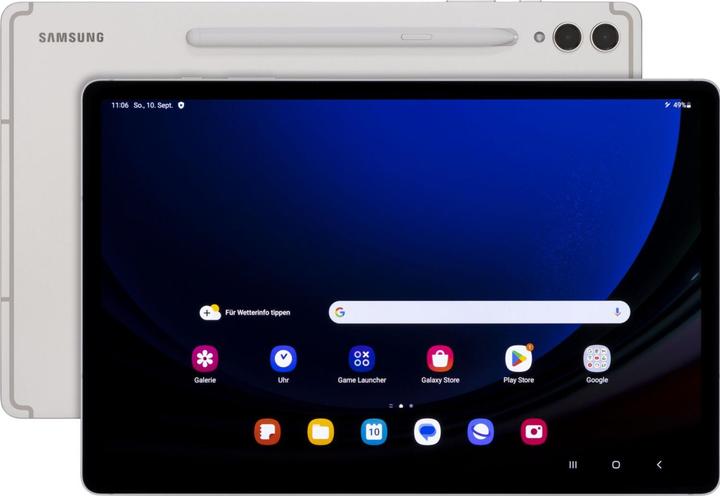 Immagine prodotto Samsung Galaxy Tab S9+ (Solo WiFi, 12.40", 256 GB, Beige)