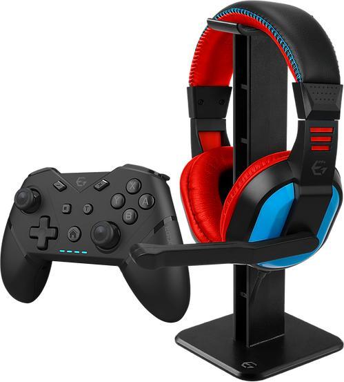 Image du produit Egogear EssentialPack Casque + support + contrôleur Switch (Switch OLED, PC, PS3)