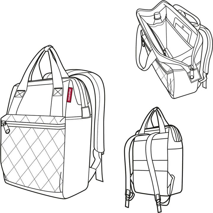 Immagine prodotto reisenthel Zaino Allrounder R Rhombus Midnight (12 l)