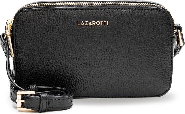 Lazarotti Bologna Leather Umhängetasche Leder 18 cm
