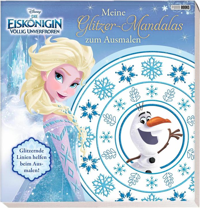 Actual product image Panini Disney The Ice Queen: My glitter mandalas to colour in