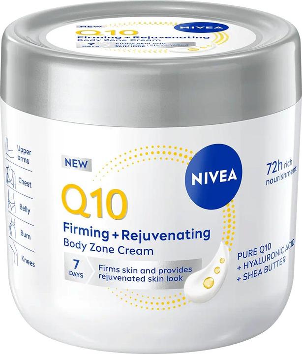 NIVEA Q10 Straffend + Verjüngend Body Creme (Körpercreme, 400 ml)