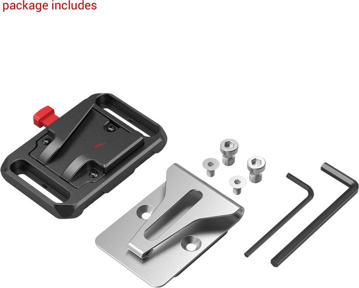 Actual product image SmallRig Mini V Mount Battery Plate (Cage accessories)