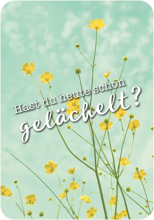 Produktbild Sei frech & wild & wunderbar! - 50 Gute-Laune-Kärtchen (Deutsch, 2019)