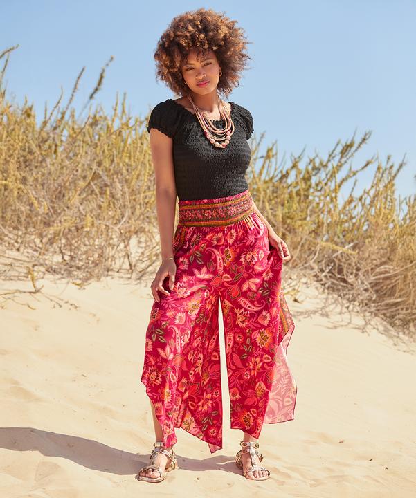Produktbild Joe Browns Contrast Floral Border Print Relaxed Fit Trousers (38)