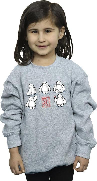 Immagine prodotto Disney Big Hero 6 Baymax Many Poses Felpa Ragazze (128)
