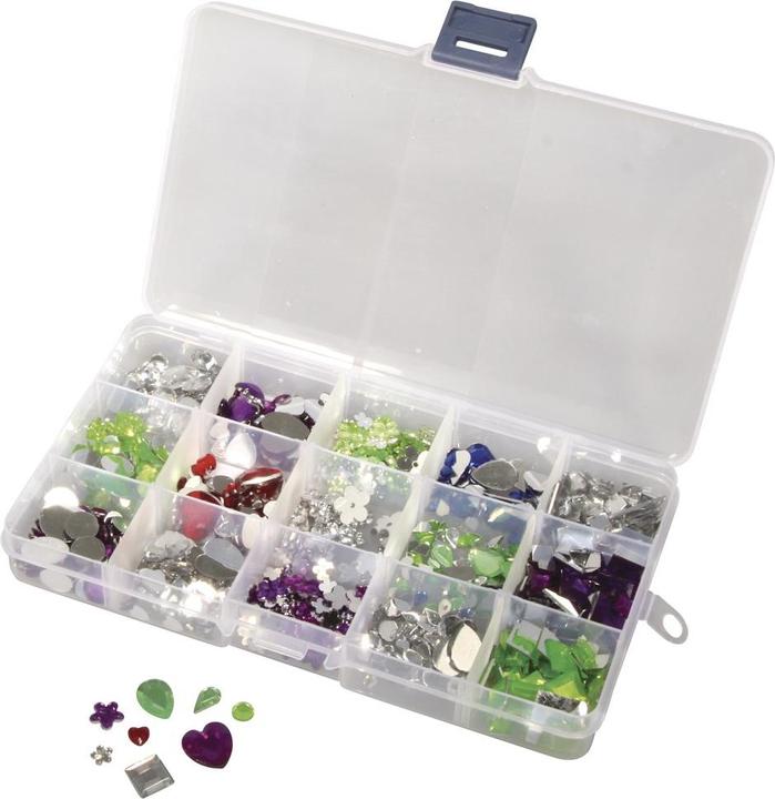 Produktbild Rayher Acryl Strasssteine-Set, 1000 Stück