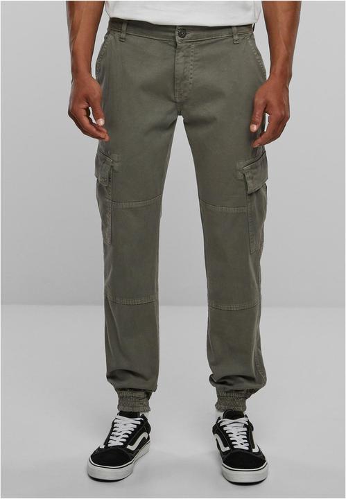 Actual product image Urban Classics Washed Cargo Twill Jogging Pants (34)