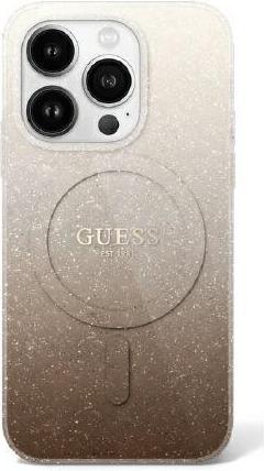 Produktbild Guess GUHMP16XHGRCELW iPhone 16 Pro Max 6.1" brązowy/brown hardcase IML Glitter Gradient MagSafe (Apple iPhone 16 Pro Max)