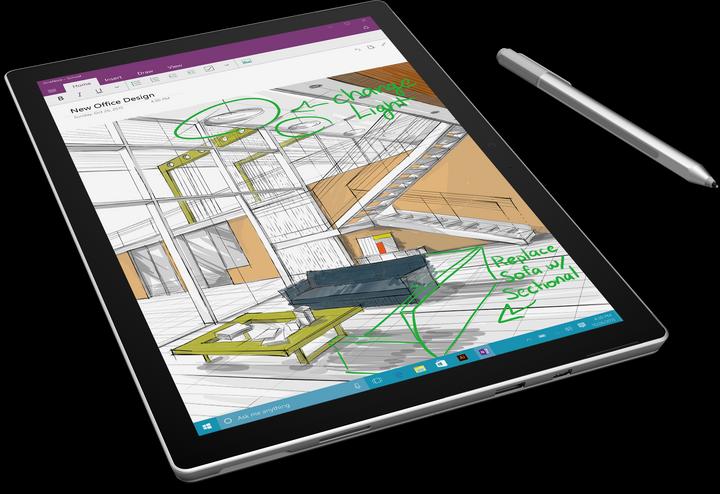 Actual product image Microsoft Surface Pro 4, 256GB SSD (12.30", Intel Core i7-6650U, 16 GB, 256 GB)