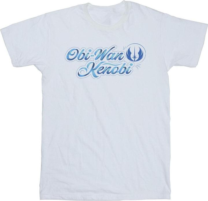 Produktbild Star Wars ObiWan Kenobi Ribbon Font TShirt (XXL)