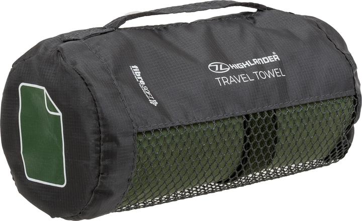 Produktbild Highlander Medium Fibresoft Towel - Olive (M)