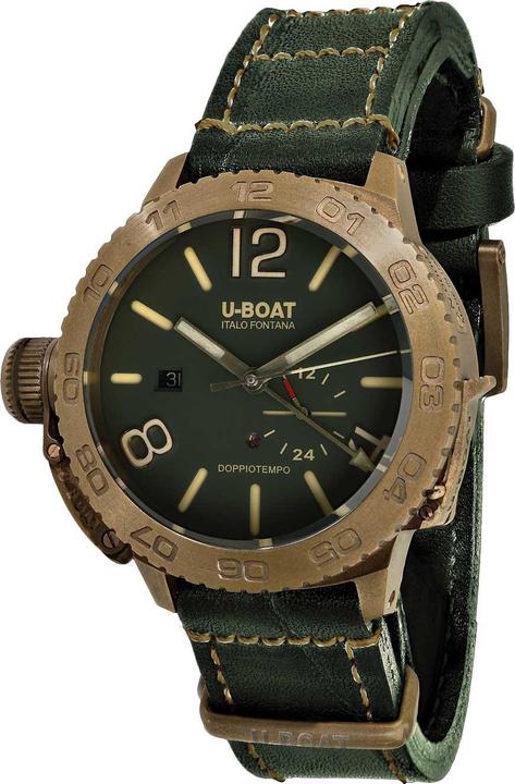 Produktbild U-Boat 9088 Doppiotempo Bronze Automatik 46mm 10ATM (Swiss Made, 46 mm)