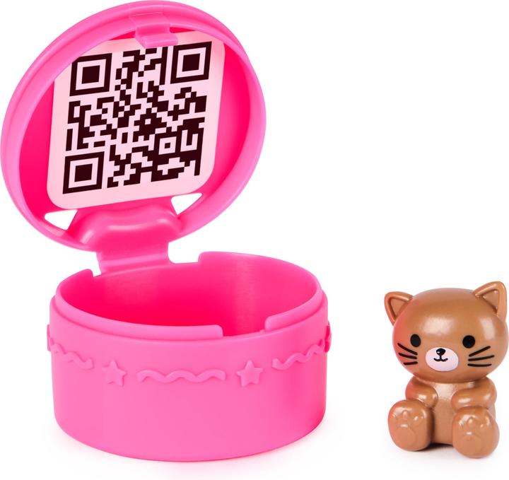 Actual product image Gabby's Dollhouse Gabby’s Dollhouse, Kitty Care Figure Set with Gabby, Baby Box, Baby Benny Box, Surprise Toys & Dollh