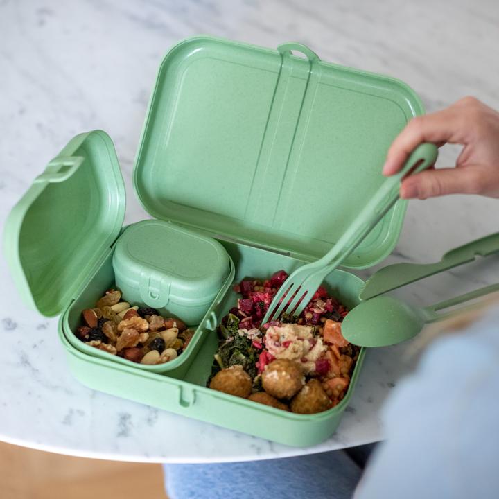 Immagine prodotto Koziol Lunchbox Pascal Ready 4 pezzi, verde