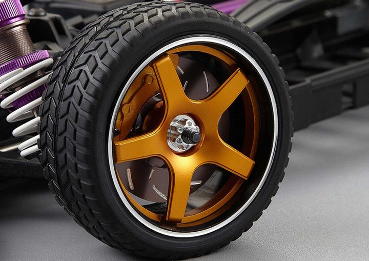 Produktbild killerbody Aluminium Radmuttern Grau 4 Stk.