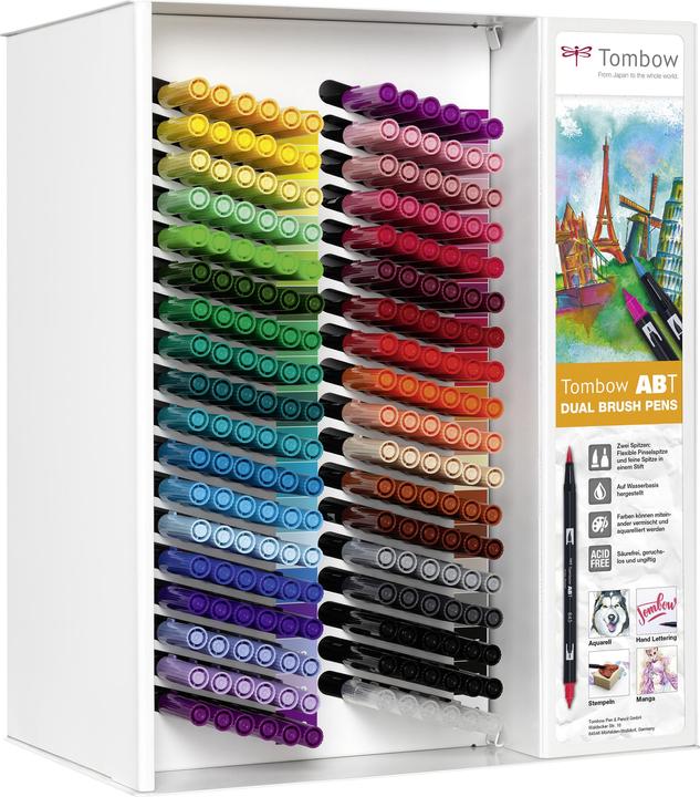Immagine prodotto Tombow Display a pennello 216x (Multicolore, 6 x)