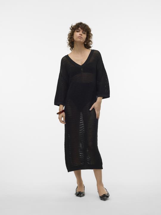 Produktbild Vero Moda VMMADERA Langes Kleid Strickkleid (L)